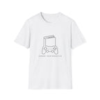 Gaming Book T-Shirt — 'Choose Your Narrative' Minimal Gamer Tee