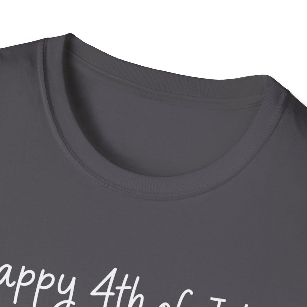 Happy 4th of July 250th T-Shirt USA Family Stick Figure Tee