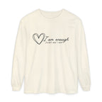 I Am Enough Heart Just As I Am  Long Sleeve T-Shirt