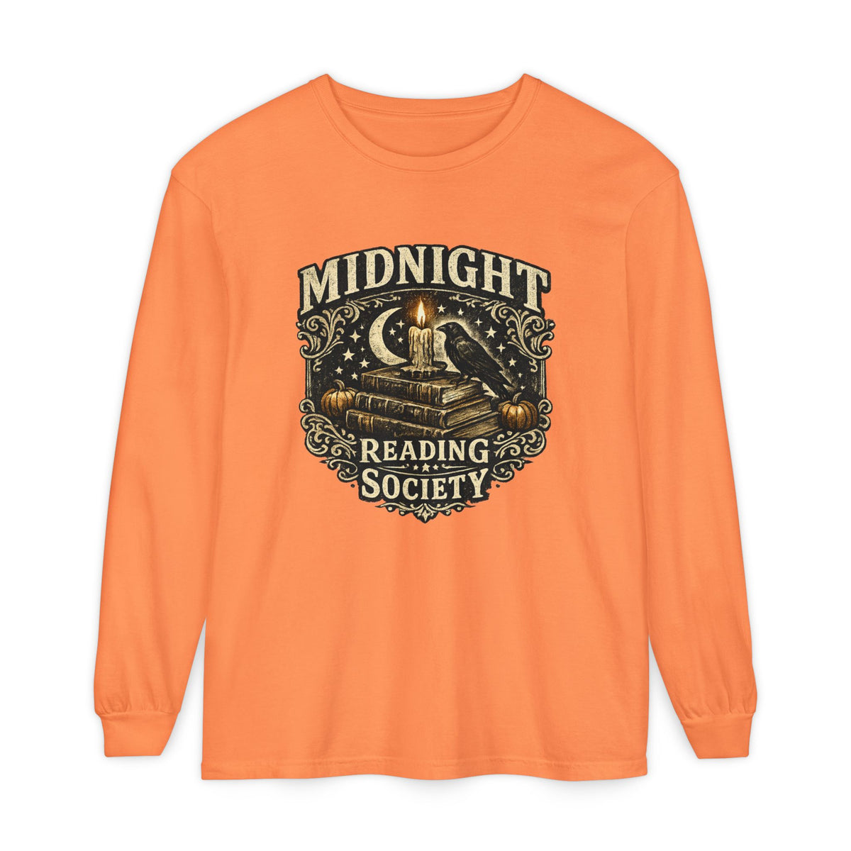 Midnight Reading Society Long Sleeve T-Shirt