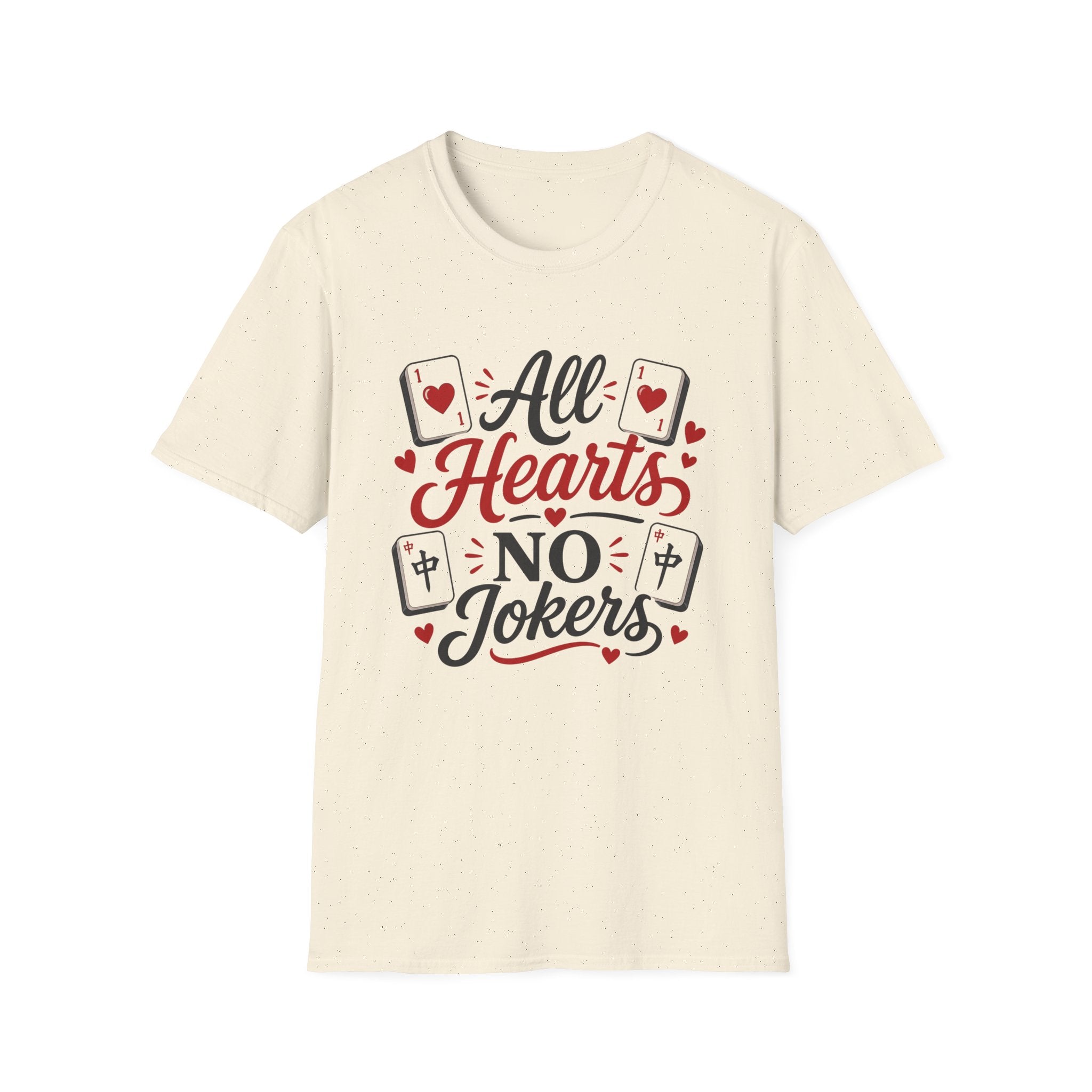 All Hearts No Jokers Mahjong T-Shirt
