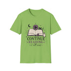 Continue Reading T-Shirt — 'Continue Reading If You Dare' Spooky Book Lover Tee