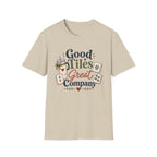 Mahjong T-Shirt — "Good Tiles, Great Company" Casual Tee