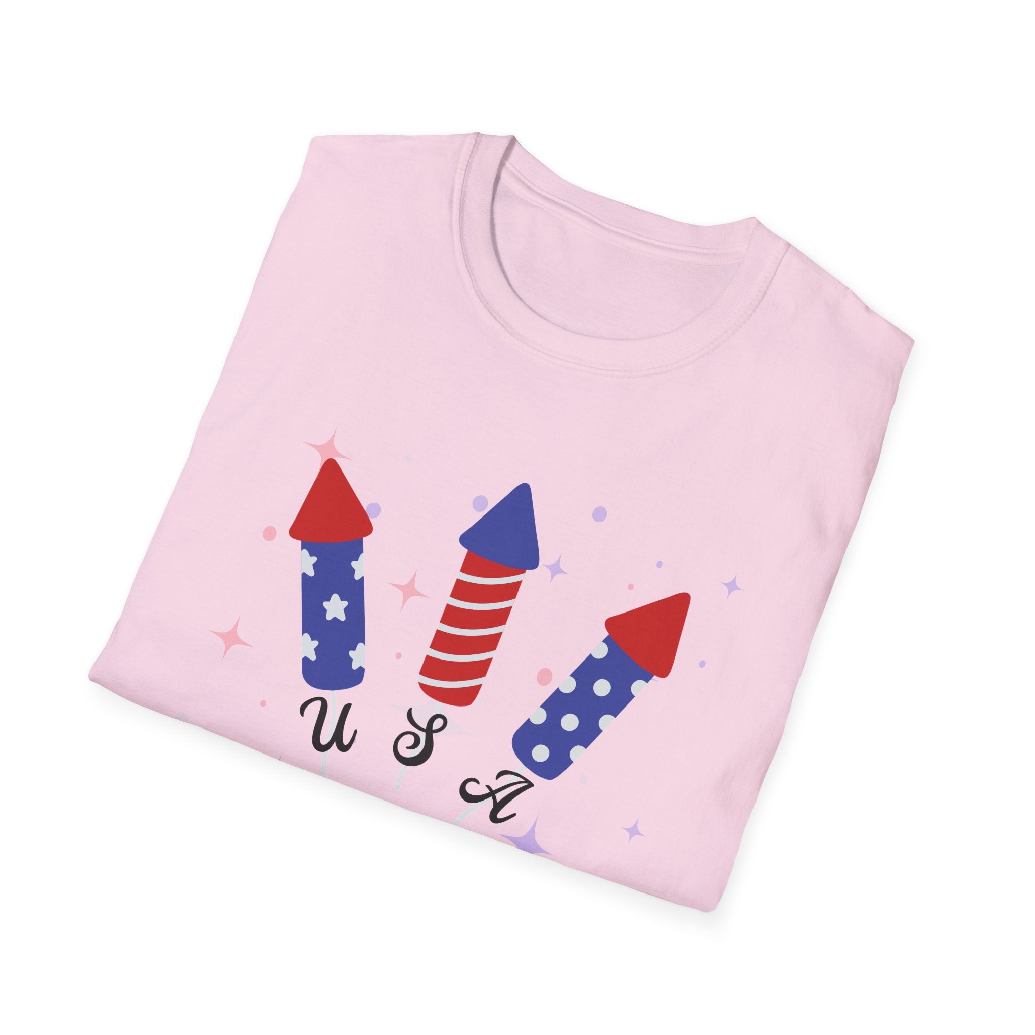 USA Semiquincentennial Firework Tee USA 250 Years Graphic Shirt