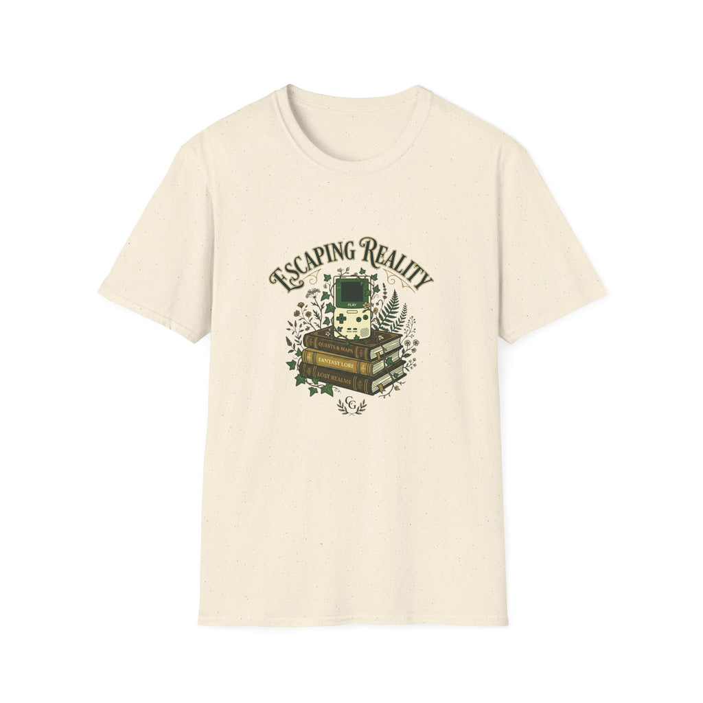 Escaping Reality Book & Game Control Graphic T-Shirt