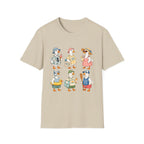 Cute Ducks Beach T-Shirt — Summer Vacation Ducklings Graphic Tee