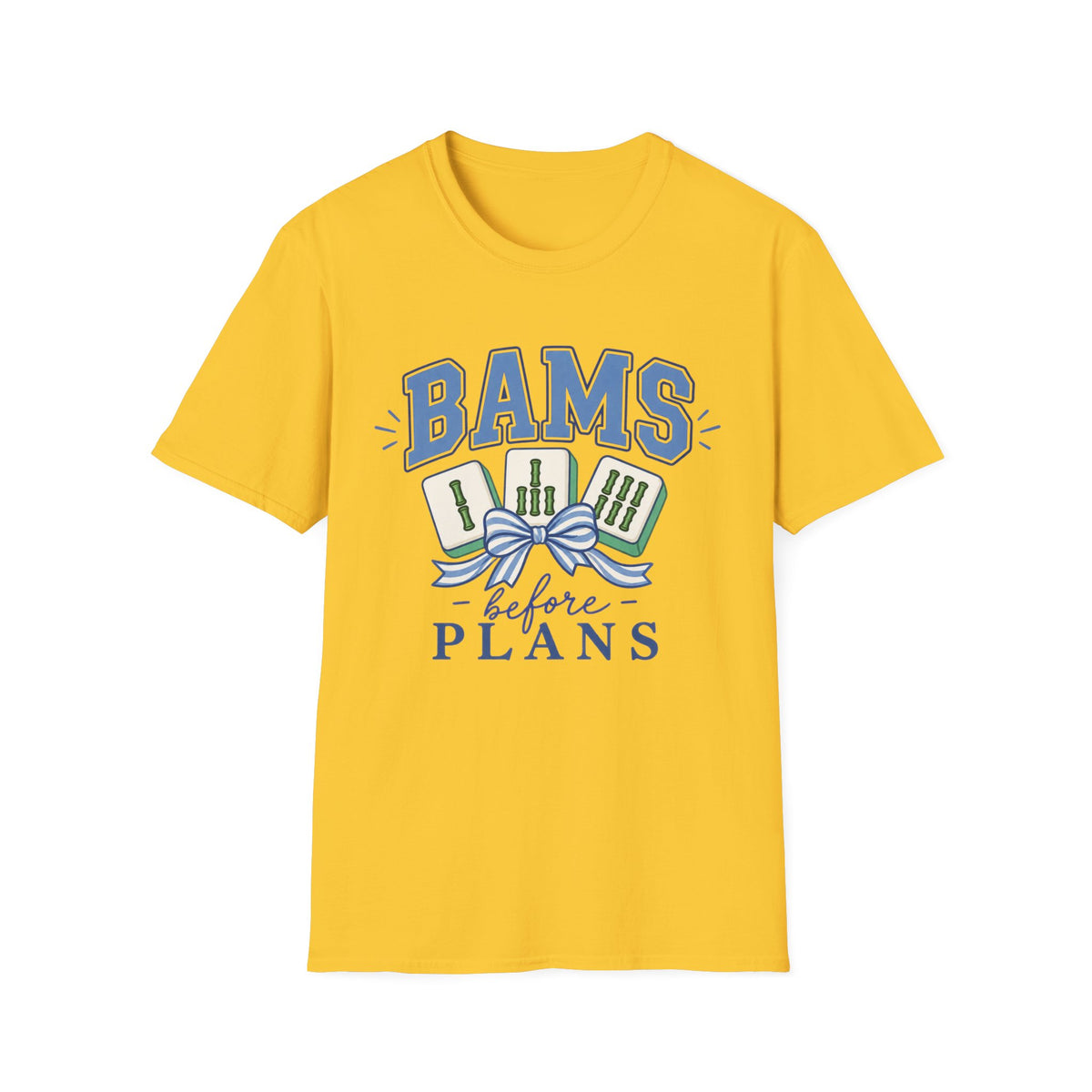 BAMS Before Plans Varsity Coquette T-Shirt