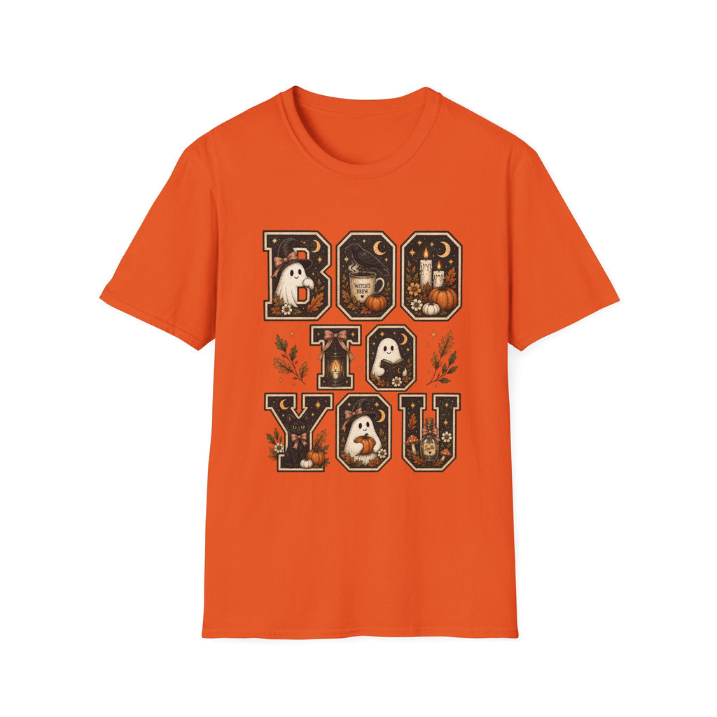 Boo to You T-Shirt — Cute Halloween Ghost Graphic Tee