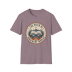Guild of Imaginary Worlds T‑Shirt — Vintage Book & Adventure Logo