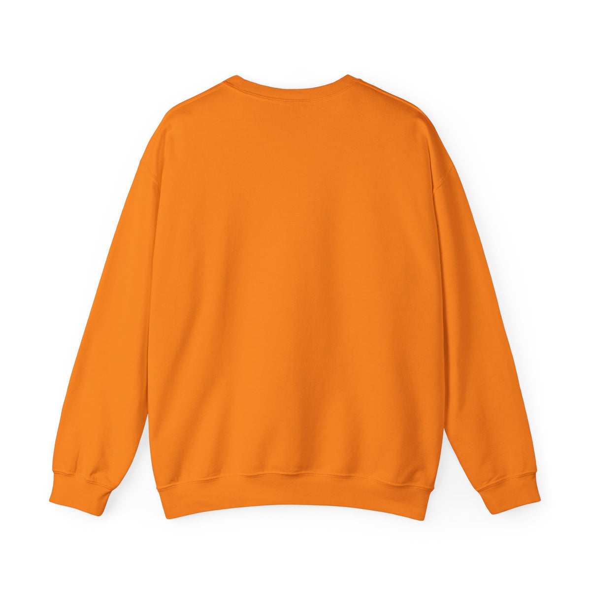 Girlie Ghouls Halloween Cute Orange Bow Spooky Crewneck Sweatshirt