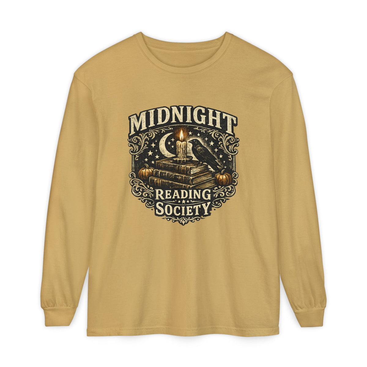 Midnight Reading Society Long Sleeve T-Shirt