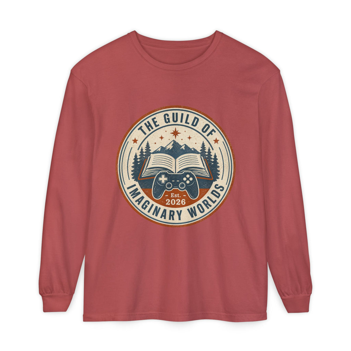Guild of Imaginary Worlds Vintage Book & Adventure Long Sleeve T-shirt