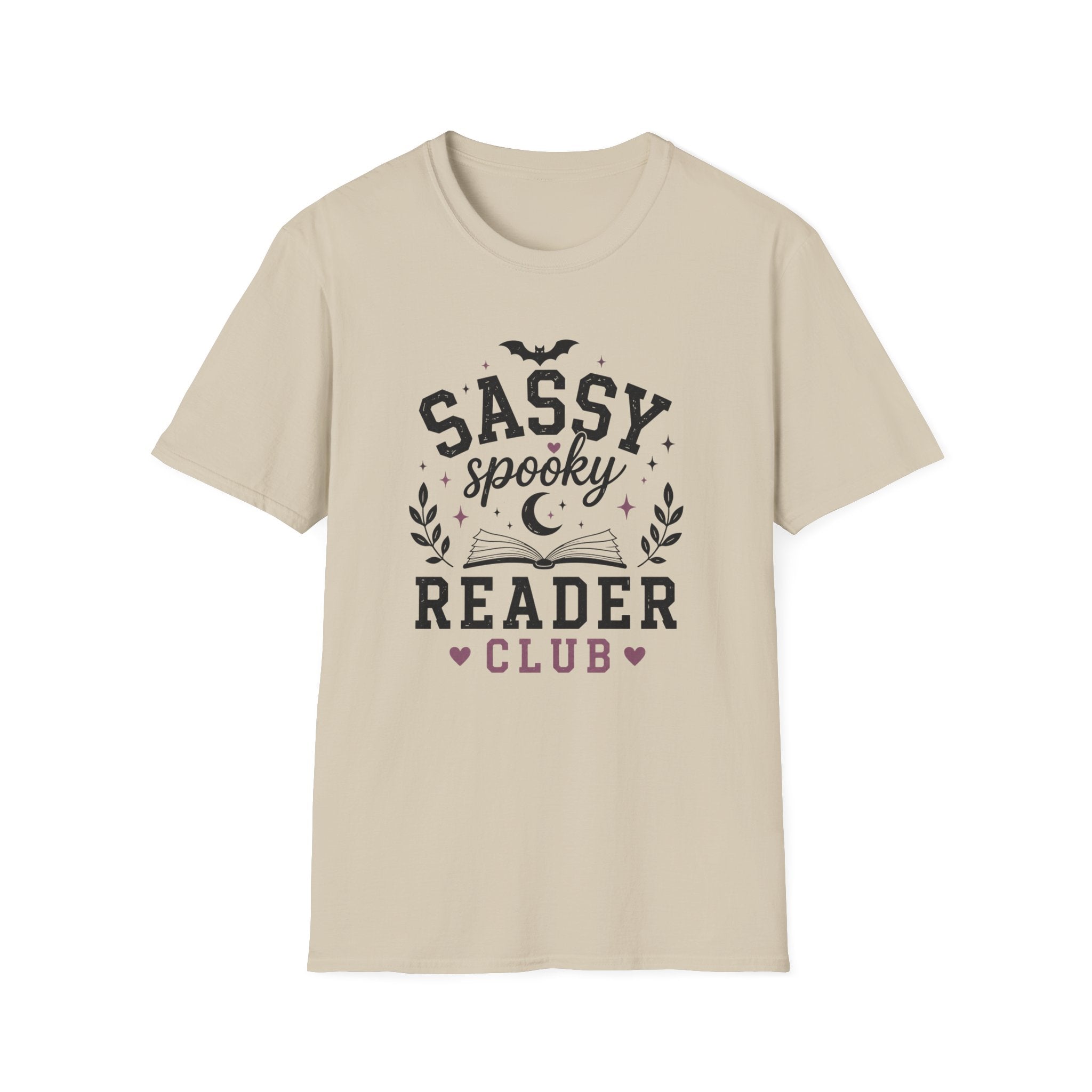 Sassy Spooky Reader Club T-Shirt — Halloween Book Lover Tee