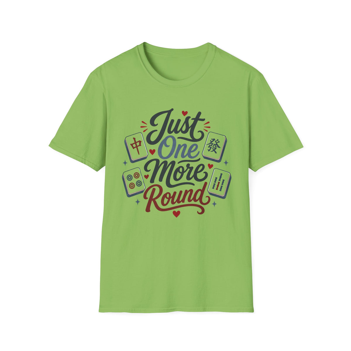 Just One More Round Mahjong T-Shirt
