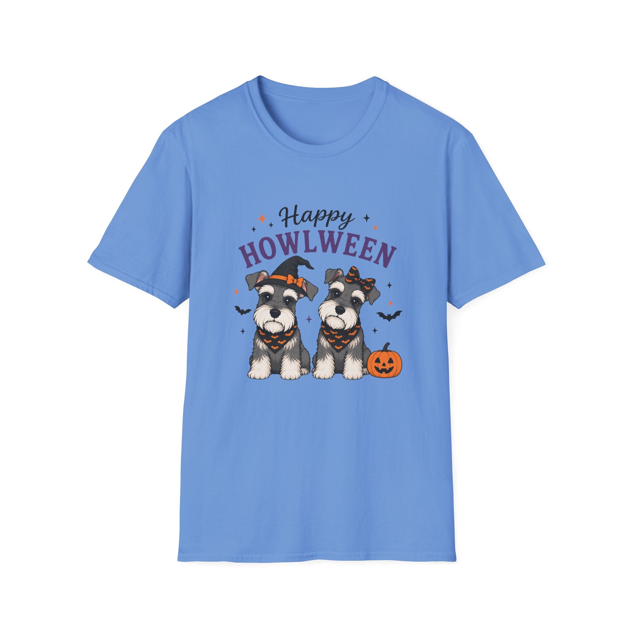 Happy Howlween T-Shirt — Halloween Schnauzer Dog Costume Tee
