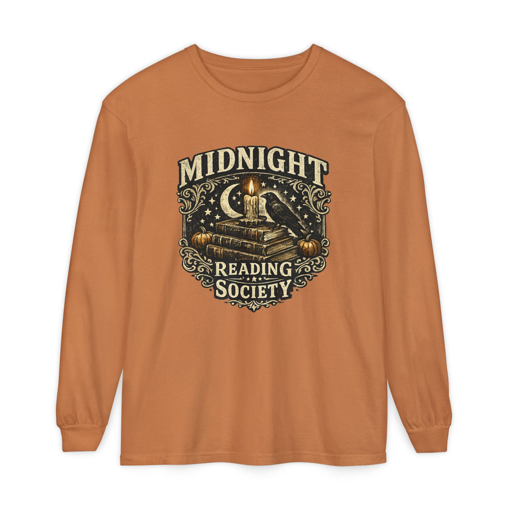 Midnight Reading Society Long Sleeve T-Shirt