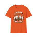 Ghosts Gather for Mahjong Halloween T‑Shirt