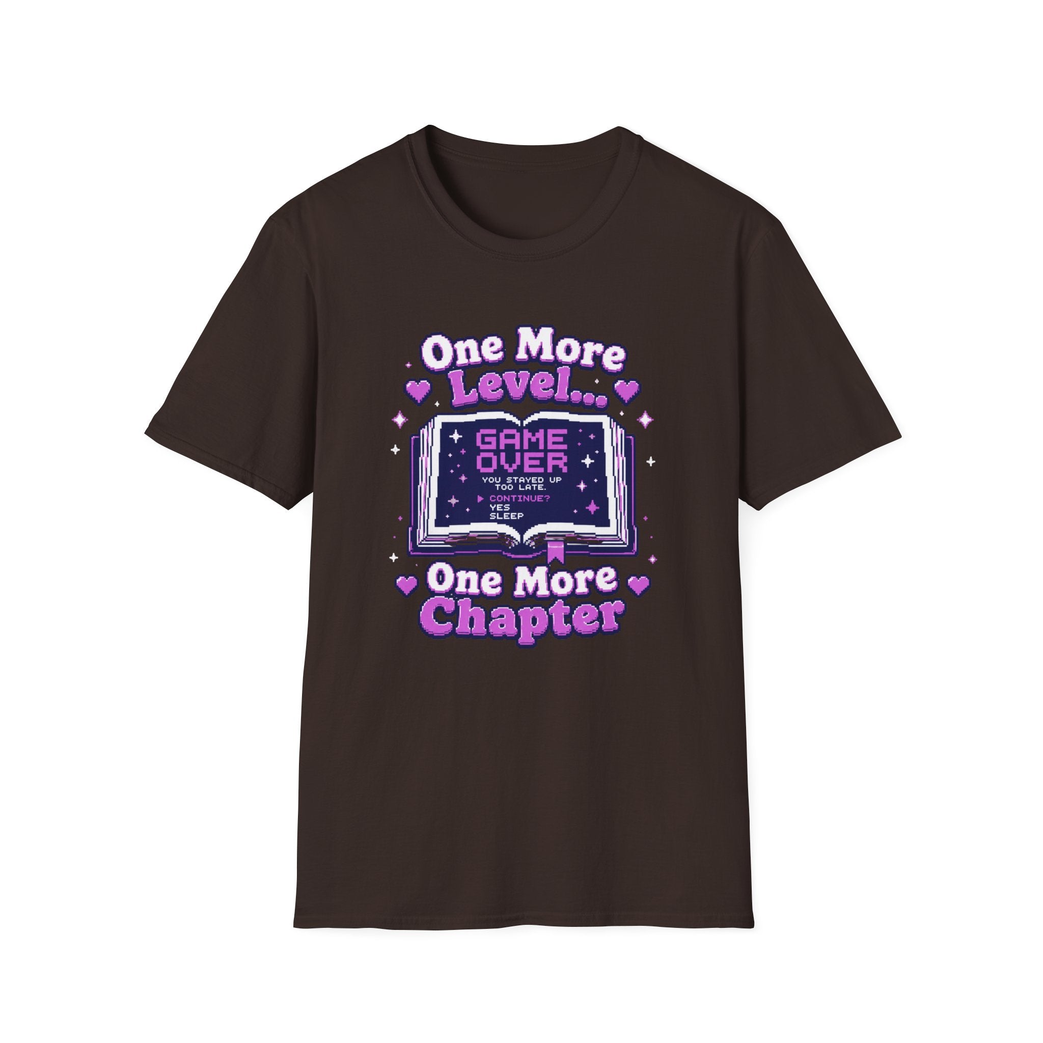 One More Level Gamer Tee — "One More Level... Game Over" Retro Gaming T‑Shirt