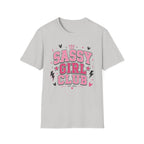 Sassy Girl Club Tee — Pink Cheerful Graphic T-Shirt