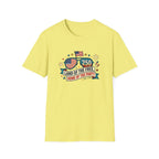 Land of the Free Home of the Party Tee, USA 250 Sunglasses Shirt, Red White Blue Celebration Graphic Top, Patriotic Fourth of July Outfit T-Shirt