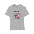 Stars and Stripes 250 Years Tee, EST 1776 USA Shirt, Red White Blue Flag Graphic Top, Patriotic American Heritage Outfit T-Shirt