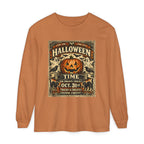 Halloween Time Vintage Jack-O'-Lantern & Ghosts Long Sleeve T-Shirt