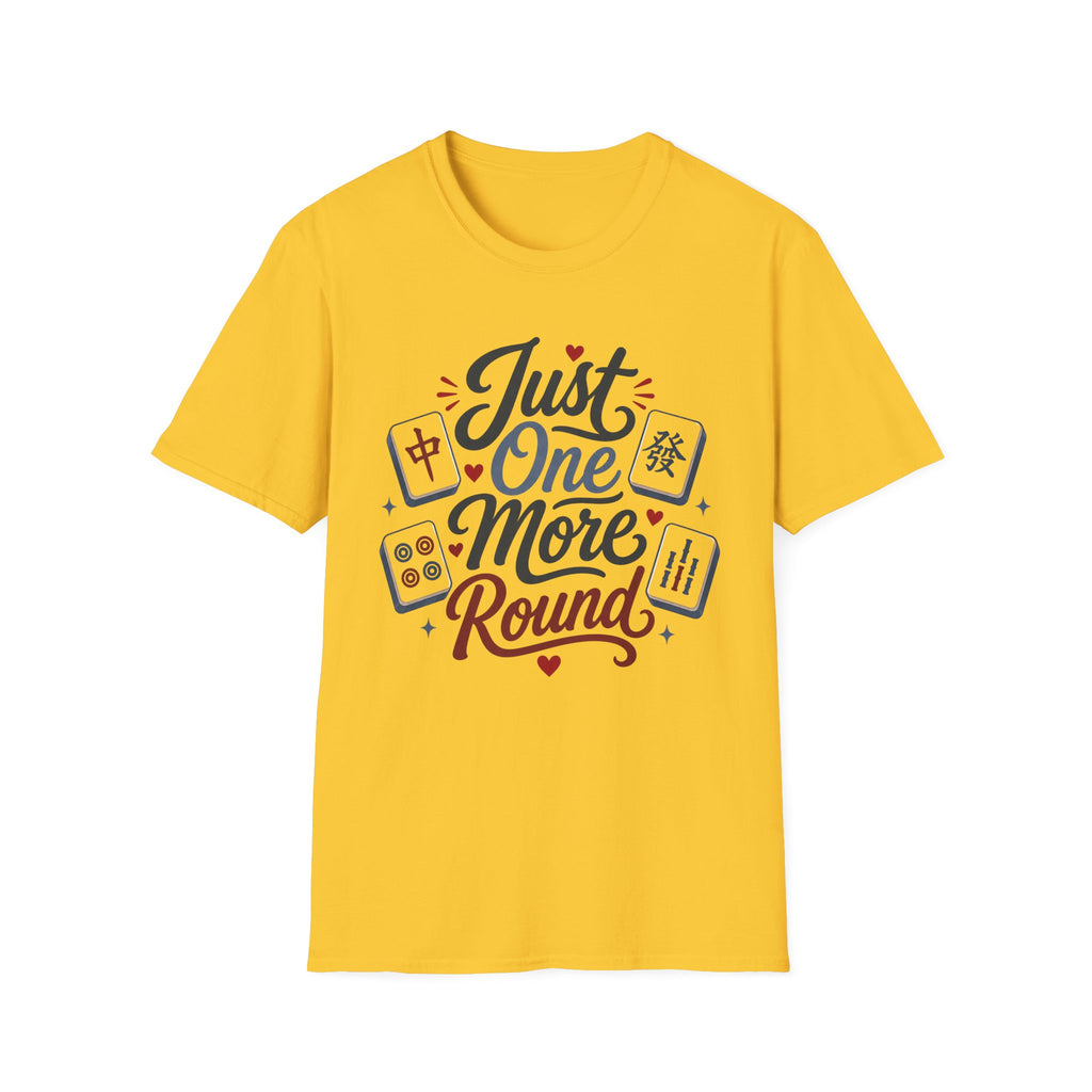 Just One More Round Mahjong T-Shirt