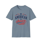 4th of July Patriotic American By Choice Graphic Tee - Citizen Celebration USA T-Shirt