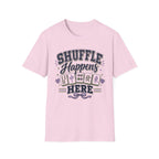 Shuffle Happens T-Shirt — Mahjong Player Tee