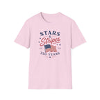 Stars and Stripes 250 Years Tee, EST 1776 USA Shirt, Red White Blue Flag Graphic Top, Patriotic American Heritage Outfit T-Shirt