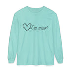 I Am Enough Heart Just As I Am  Long Sleeve T-Shirt
