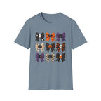 Halloween Bow Graphic T-Shirt — Cute Spooky Bows & Icons