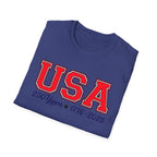 USA 250 Years Shirt 1776 2026, America 250th Anniversary T-Shirt, Varsity Style Patriotic Tee, Fourth of July Gift, Classic USA Bold Letter Shirt