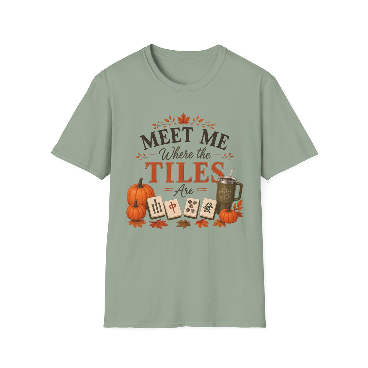 Meet Me Where the Tiles Are Fall T‑Shirt