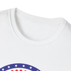 USA 1776–2026 Patriotic Rainbow Tee, American Anniversary Shirt, Red White Blue Graphic Top, USA Pride Outfit