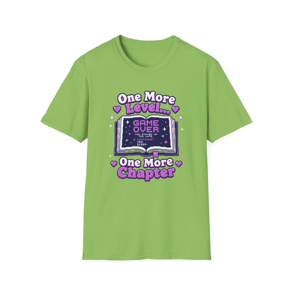 One More Level Gamer Tee — "One More Level... Game Over" Retro Gaming T‑Shirt