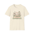 Just One More Chapter T-Shirt — Floral Book Lover Tee