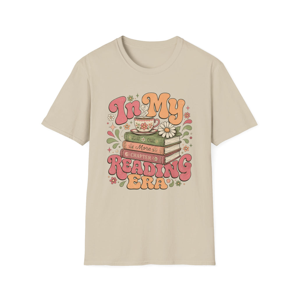 Reading Era T-Shirt — "In My Reading Era" Retro Book Lover Tee