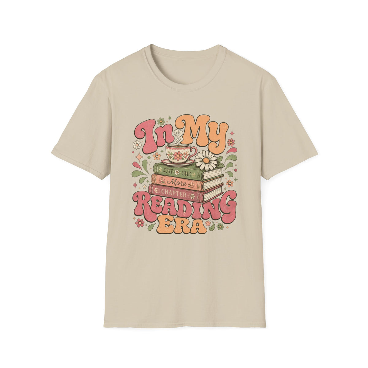 Reading Era T-Shirt — "In My Reading Era" Retro Book Lover Tee