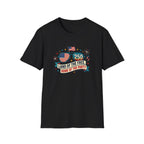 Land of the Free Home of the Party Tee, USA 250 Sunglasses Shirt, Red White Blue Celebration Graphic Top, Patriotic Fourth of July Outfit T-Shirt