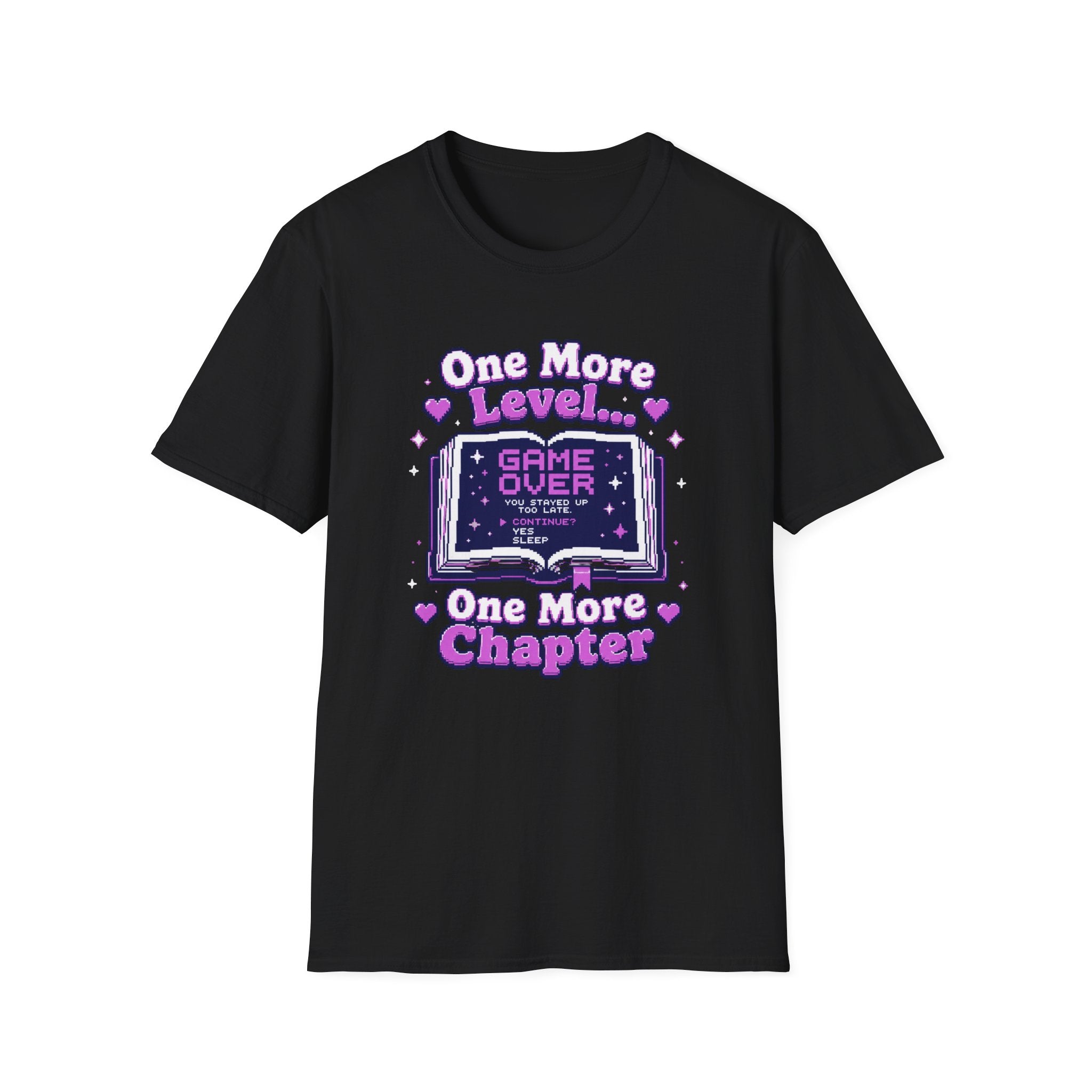 One More Level Gamer Tee — "One More Level... Game Over" Retro Gaming T‑Shirt