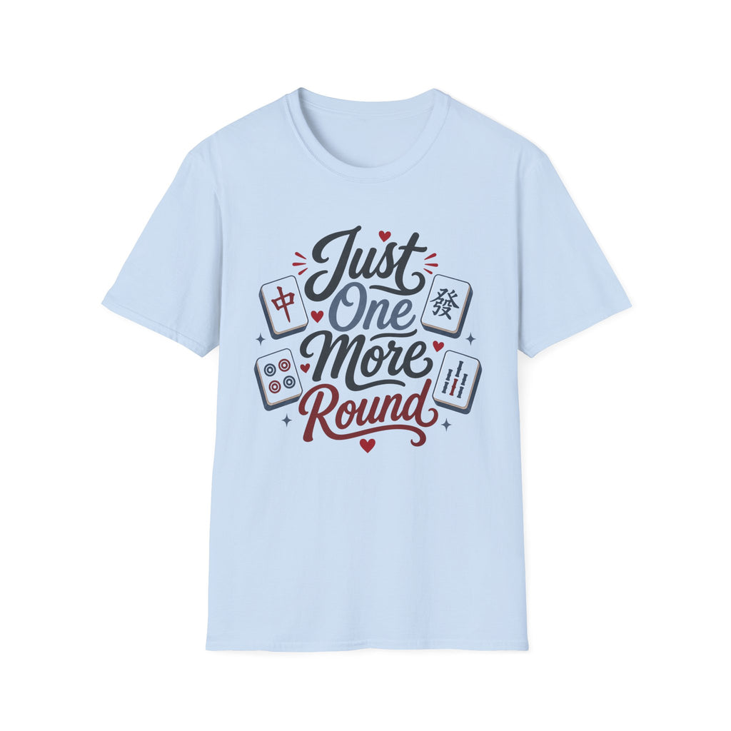 Just One More Round Mahjong T-Shirt