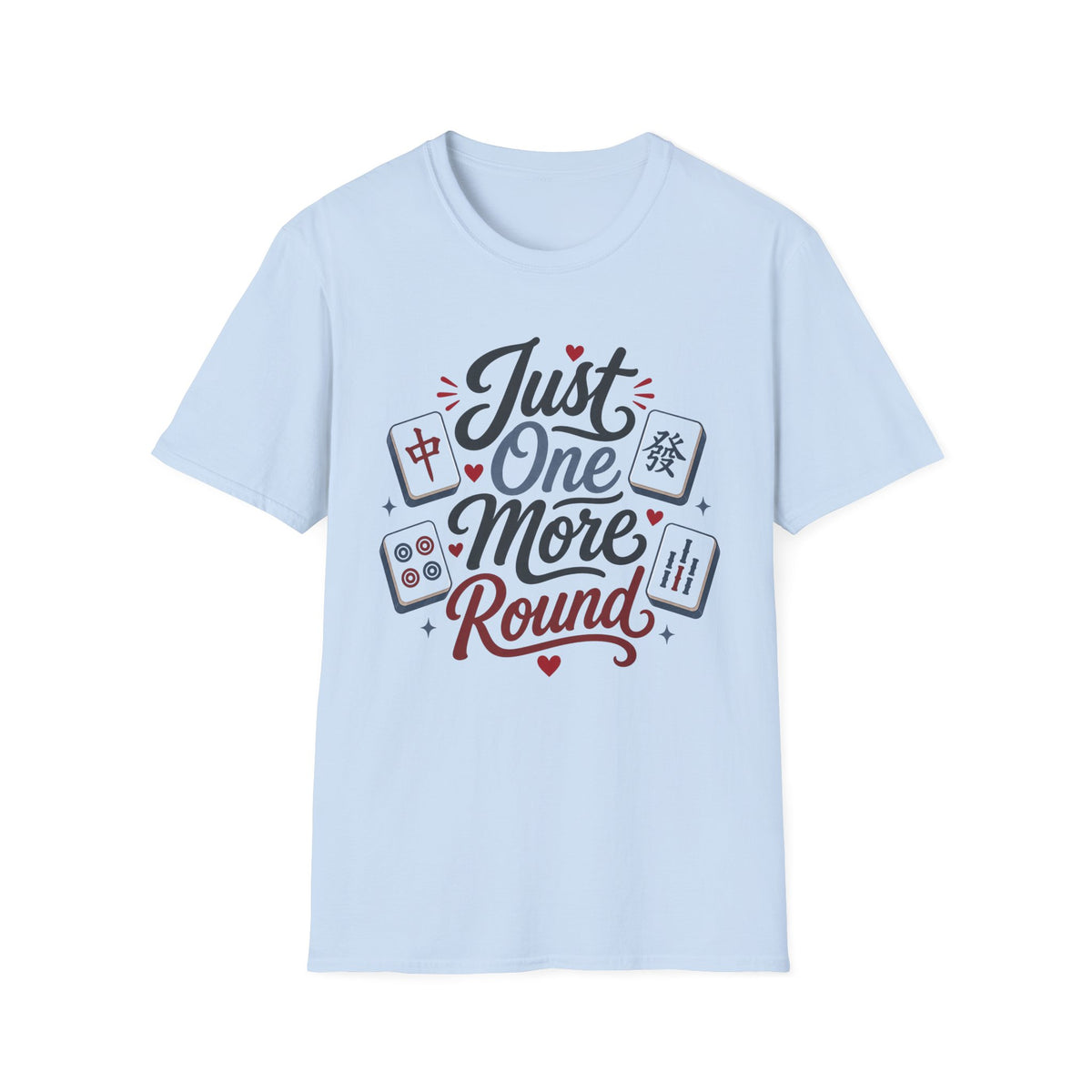 Just One More Round Mahjong T-Shirt