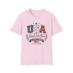 Vintage USA 250 Years of Freedom Graphic Tee - 2026 4th of July Semiquincentennial Patriotic Land of the Free T-Shirt