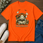 Books Before Boos T-Shirt — Cute Ghost Reading Halloween Tee