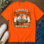 Ghosts Gather for Mahjong Halloween T‑Shirt