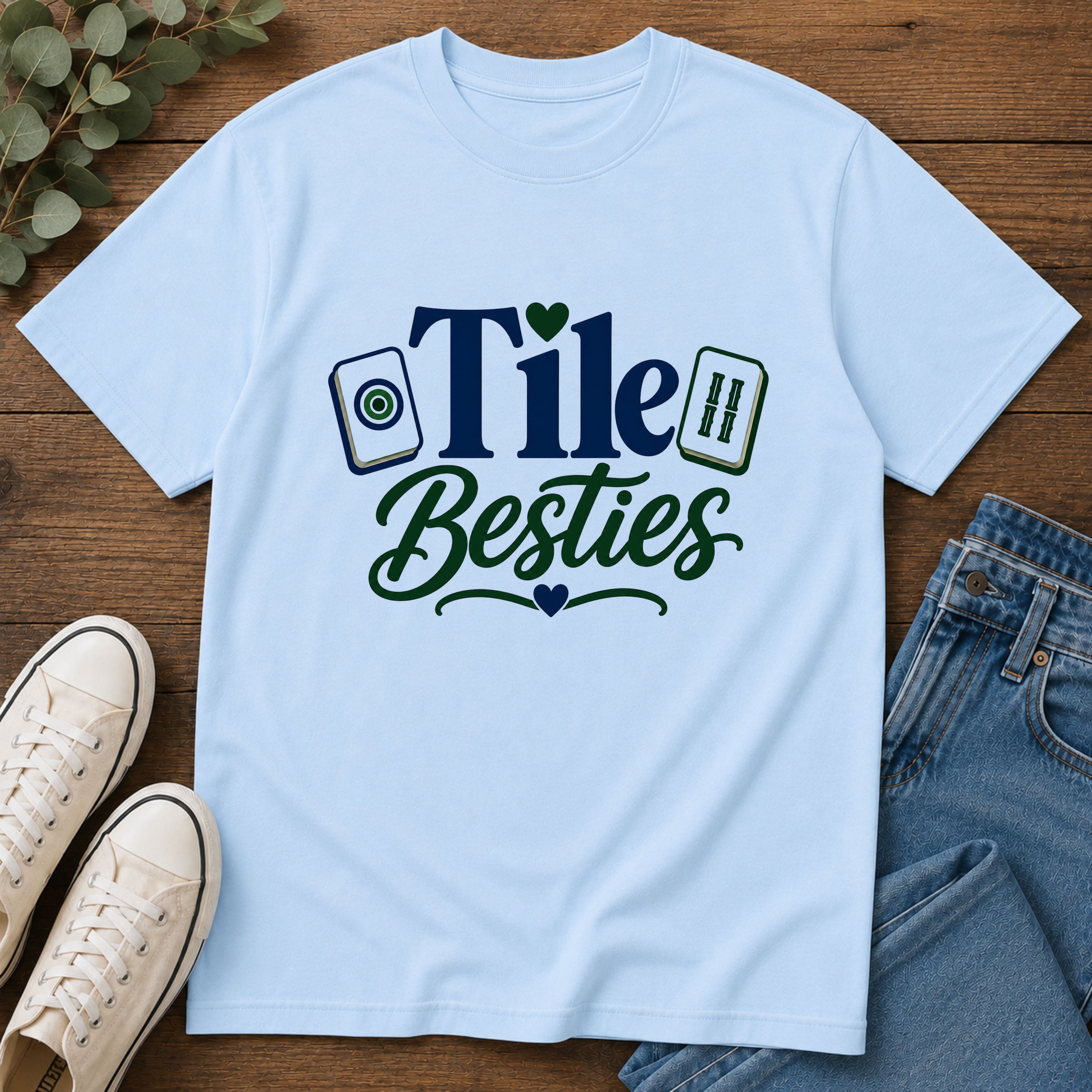 Tile Besties T-Shirt — Matching Tile Tracker Lover Tee